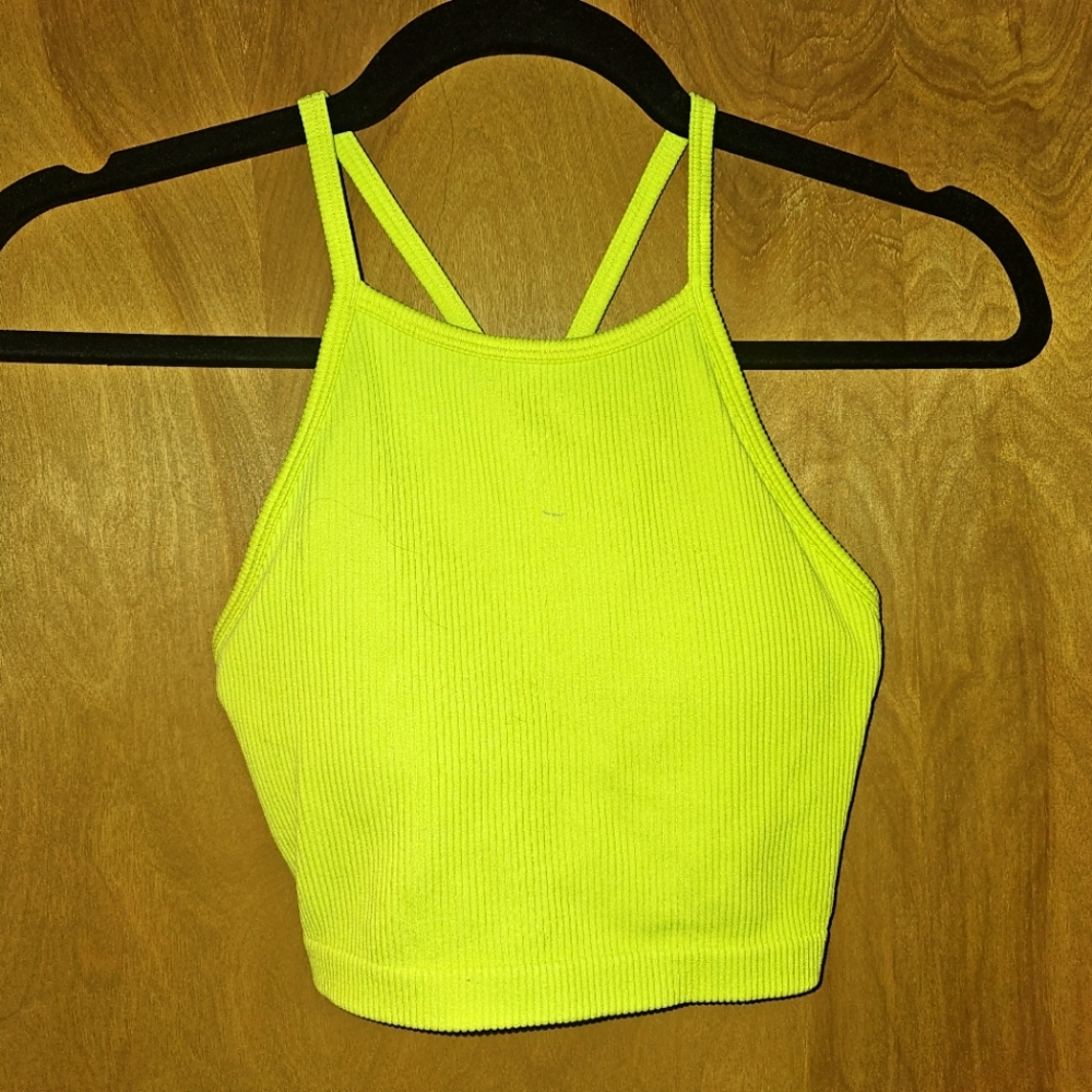 JOY LAB Athletic Tank Top Yellow EXTRA SMALL